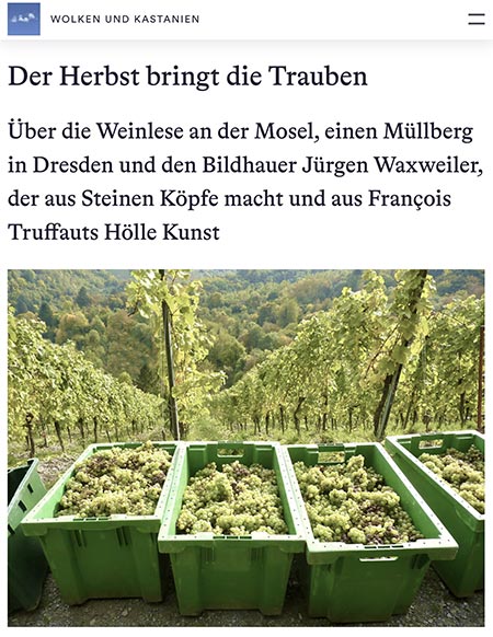 Renatus Deckert - Wolken und Kastanien